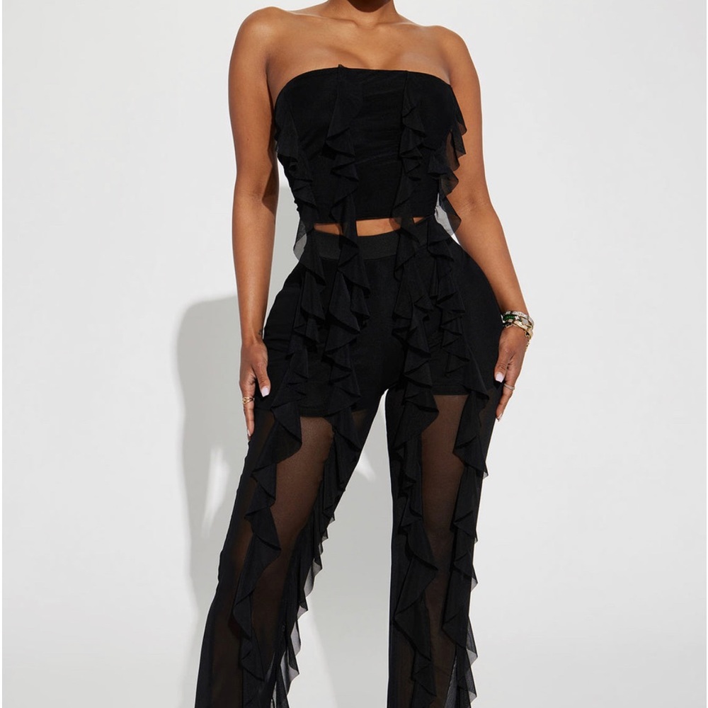 Ruffle Pant Set